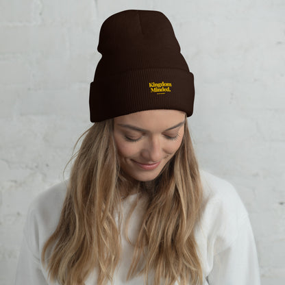 Kingdom minded Cuffed Beanie