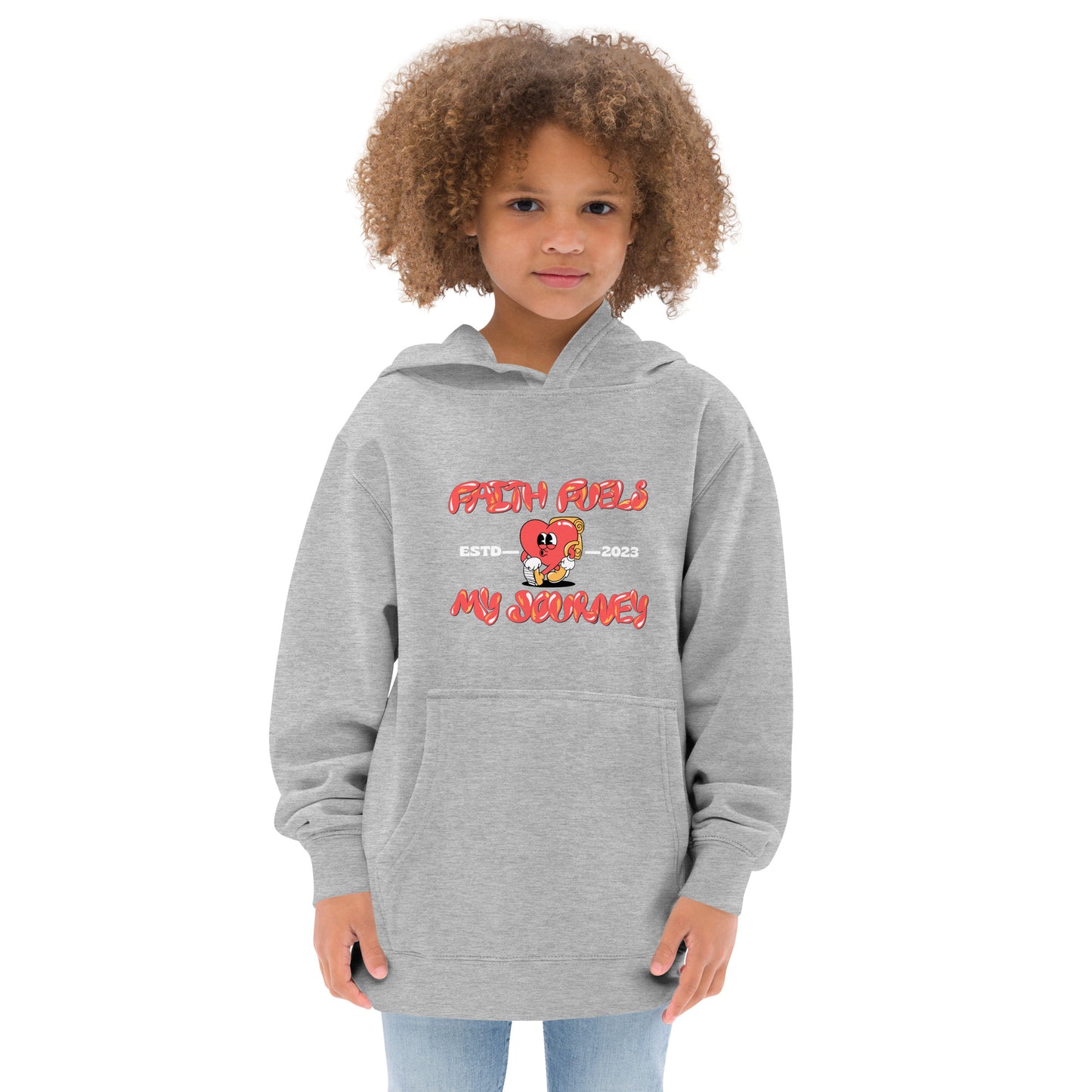 Faith Fuels | Kids fleece hoodie