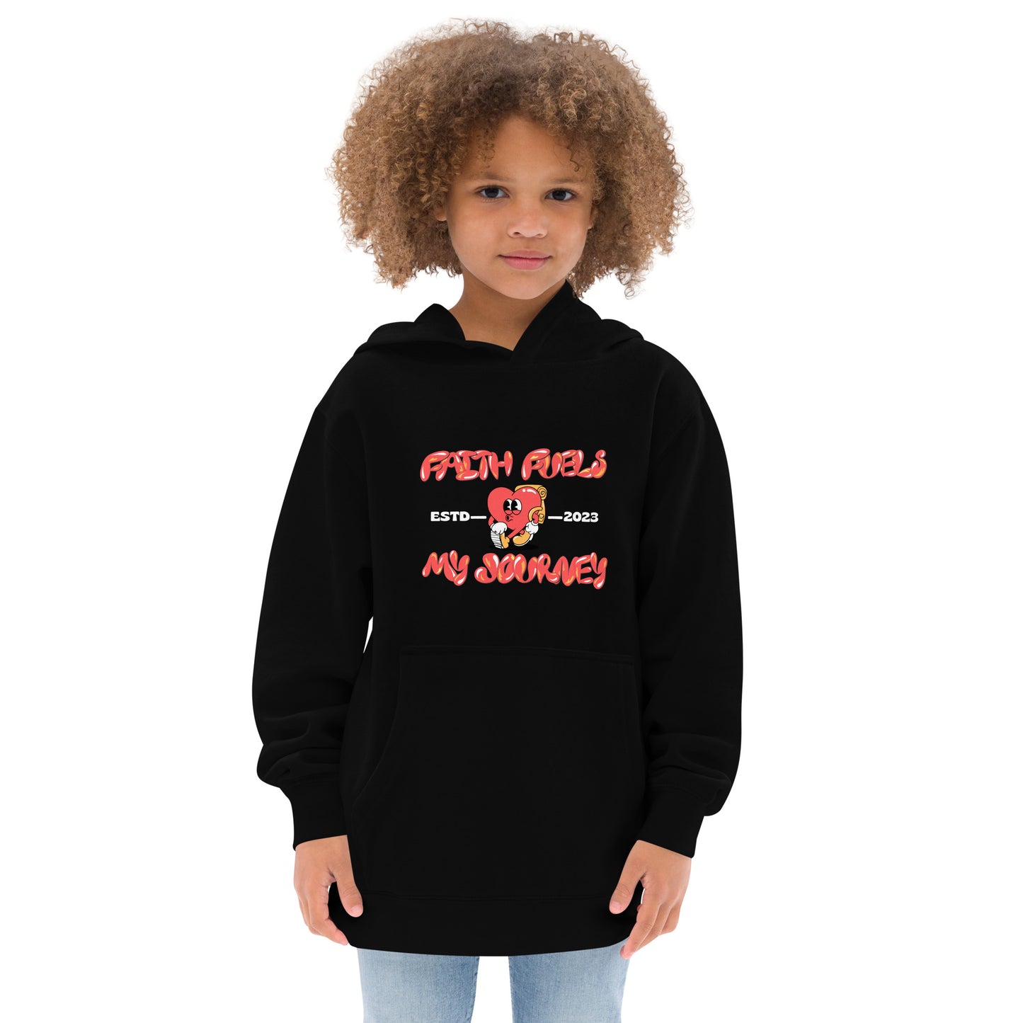 Faith Fuels | Kids fleece hoodie