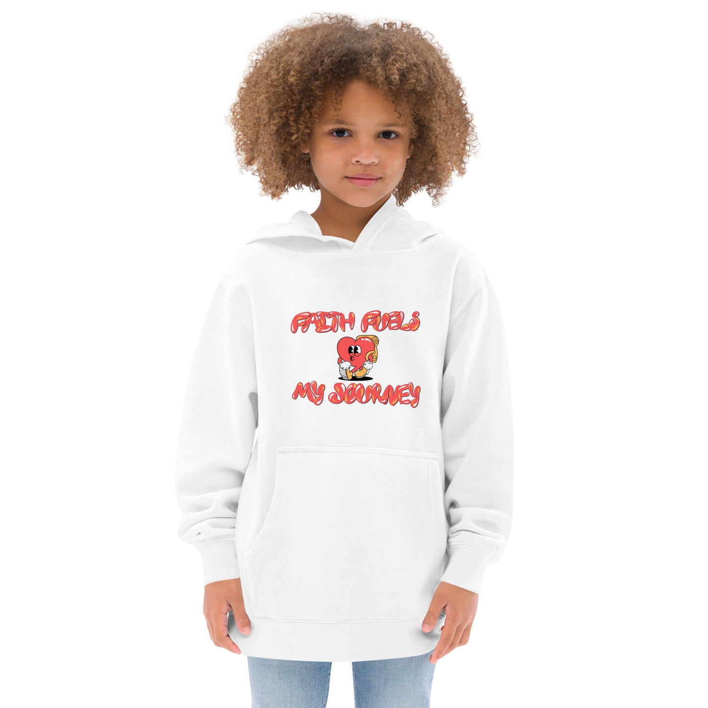 Faith Fuels | Kids fleece hoodie